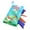 Multicolor-B, variant on Children's Cloth Book Baby Hand Puppet Cloth Toy Cloth Education Book