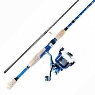 L.L.Bean Saltwater Spinning Rod and Reel Outfits Blue, Aluminium