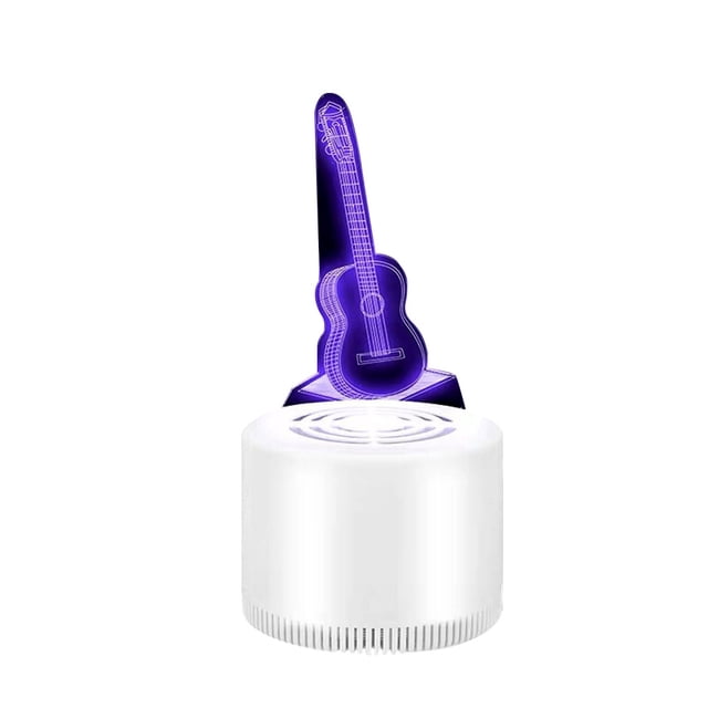 Flying Insects Bugs Lámpara LED Control de plagas de bajo nivel de ruido Luz de noche 3D Decoración de la mesita de noche del dormitorio, Tipo 5 Jumpingount HA5146-05B
