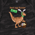 thumbnail image 4 of Inktastic Best Egg Hunter Ever Easter Dinosaur Boys or Girls Baby Bodysuit, 4 of 5