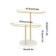 thumbnail image 3 of Organizador de Diademas de Metal de 2 Niveles | Exhibidor de Diademas y Pulseras | Almacenamiento de Aleación para Accesorios para El Cabello | Decoración para Dormitorios Universitarios (Blanco), 3 of 7