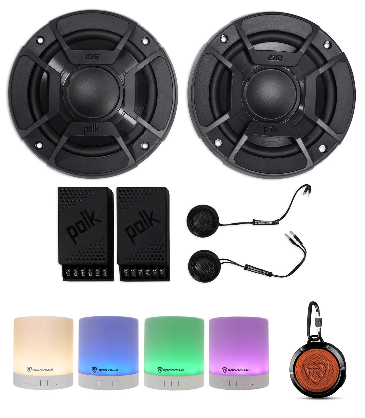 Polk Audio DB5252 5.25" 600w Component Car/Marine/ATV/Motorcycle