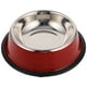 thumbnail image 4 of 1 cuenco de acero inoxidable de 18 cm para mascotas, comedero para perros y gatos (rojo), 4 of 7