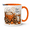 Black, variant on Camping Ghost Mug Cute Fall Campfire Coffee Cup for Halloween Cocoa Lovers