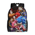 thumbnail image 1 of Sonic School Bag Cartoon Backpack Fashion Boys Bag Student Schoolbag Travel Backpack-hjka474, 1 of 5