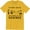 Gold, variant on Stand Back I'm Going To Try Science Funny Nerdy Geek Smart T-Shirt