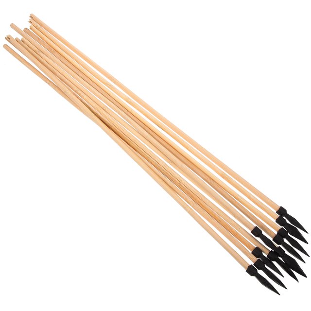 AURARMLET 10Pcs Cylindrical Pot Throwing Arrows for Children in Traditional Game Style