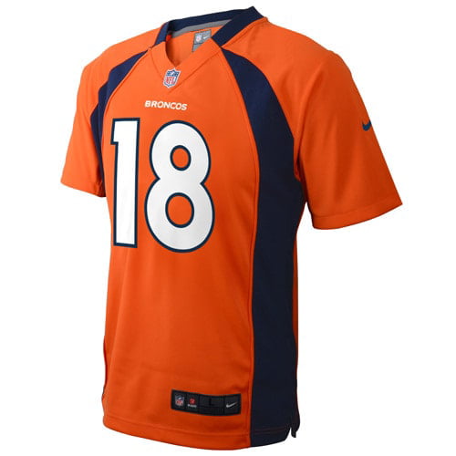 peyton manning orange jersey
