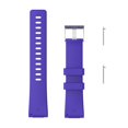 thumbnail image 4 of Correa de reloj de pulsera de silicona suave para Fitbit Versa (púrpura S), 4 of 4