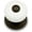 Oil Rubbed Bronze / White, variant on Rk International CK 313 Porcelain 1-1/4" Round Classic Flat Mushroom Cabinet Knob - Black