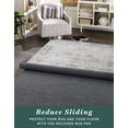 thumbnail image 2 of Unique Loom Sofia Collection - Casino Area Rug and Rug Pad Bundle (5' 3" x 8' Rectangle Gray/Beige), 2 of 9