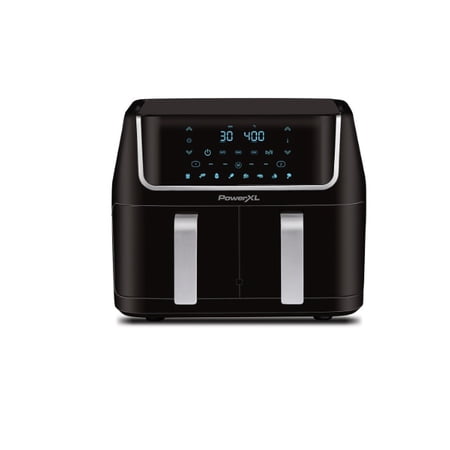 PowerXL PXLDB-AF 7-in-1 Dual-Basket Vortex 10-Quart Air Fryer 7-in-1