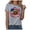 A52-Grey, variant on Gibobby Cat Shirts For Women Cat Floral Graphic Tees Shirts Cat Mom Short Sleeve Tops(XL,Grey)