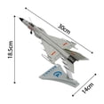 thumbnail image 2 of 2 Piezas 1:72 Rafale France Fighter con Adornos de F-8, 2 of 9