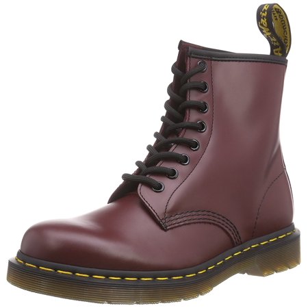 Dr. Martens Men's 1460 Classic Boot, Cherry Red Rouge Leather, 11 M