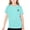 Green, variant on Amidoa Girls Short Sleeve Solid Color Summer Crewneck T Shirts Casual Kids Tops Orange Size 160