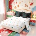 thumbnail image 3 of Manfei Cute Snowflake 7 Pieces Full Size Bedding Sets,Christmas Winter Festive Full Size Bed in a Bag,Xmas Reversible, 3 of 7