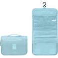 thumbnail image 1 of Weavehouse Neceser de Viaje con Gancho, Neceser Colgante para Mujer, Neceser de Viaje para Maquillaje, Organizador Pequeño de Neceser de Viaje, 1 of 7