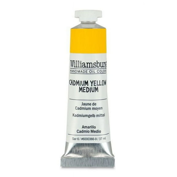 Williamsburg Handmade Oil Paint 37 ml Cadmium Yellow Medium