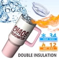 thumbnail image 3 of Chaos Coordinator Gift Idea: 40oz Tumbler - Stainless Steel Insulated Cup with Straw, Keeps Beverages Hot Cold, Funny Mug for Boss, Coworker, Teacher, Nurse, Mom, Friend, 3 of 5