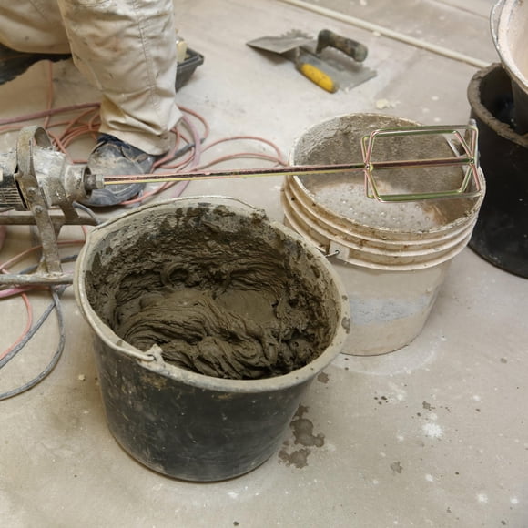 BESTYASH 2Pcs Drill Mixer Cement for Efficient Mixing 19.5x4in