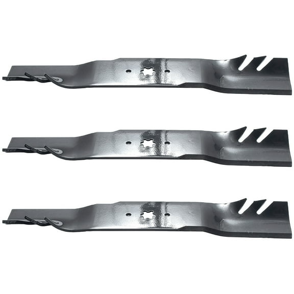 3PK Oregon 598-672 G5 Gator Blades for 54" Cub Cadet 742-0677, 942-0677