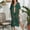 Green, variant on Danhjin Casual Swimsuit Coverups for Women Hollow out Short Sleeve Beachwear Summer Bikinis Beach Sun Bathing Swiming Cover up Loose Open Front Cardigan
