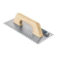 thumbnail image 1 of Llana 11' dentado cuadrado 1/4', tipo español, mango madera, 1 of 4