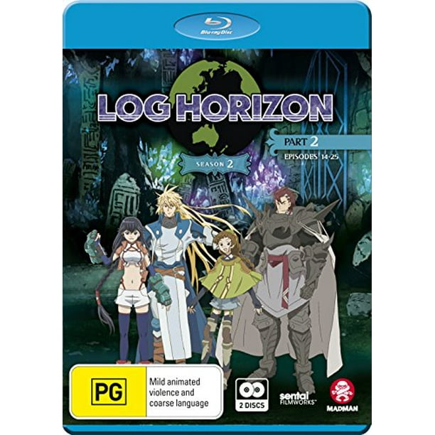 Log Horizon Season 2 Part 2 (Eps 1425) [ BluRay, Reg.A/B/C Import