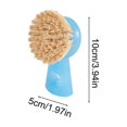thumbnail image 3 of Short Handle Sisal Kitchen Cleaning Brush - Multi - Purpose Pot and Sink Scrubber for Stovetops, Durable Plastic Ergonomic Handle, Effortless Cleaning Tool for Home Use,Blue, 3 of 5