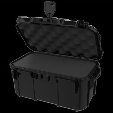 Seahorse SE58F,BK Étui Protecteur Micro 9.5 x 5.8 x 4.7 Po avec Mousse, Noir