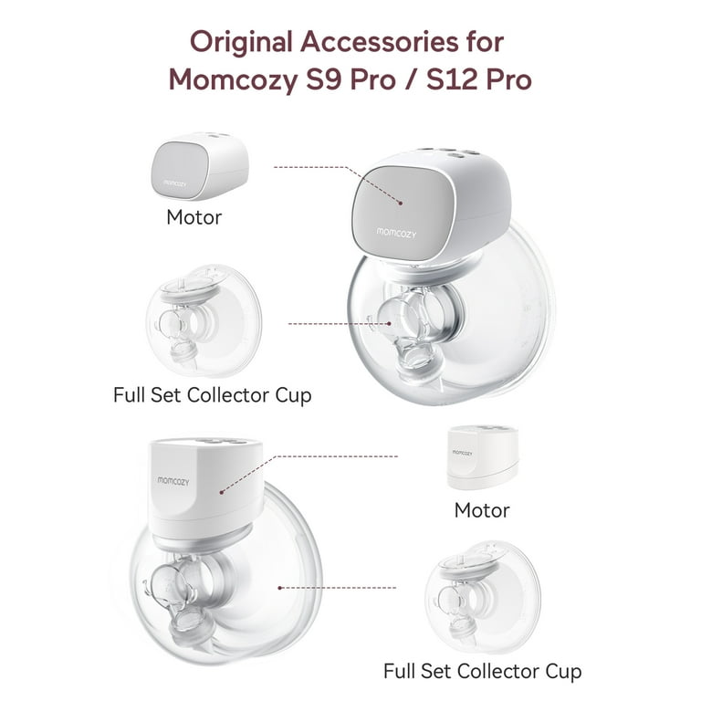 Momcozy Breast Pump Overall Collector Cup for S9 Pro S12 Pro (24mm