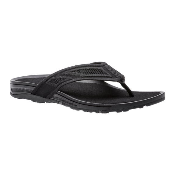 ABEO Affinity Post - Flip Flop Sandals in Black