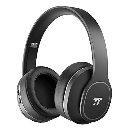 TaoTronics ANC Foldable Bluetooth Headphones Durable Over Ear Headphones with Soft Protein Ear