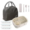 thumbnail image 2 of ZYNERY Boîte à Lunch Bento 1350 ml avec Bol à Soupe 250 ml, Contenants à Lunch Portatifs Étanches, Sac Isolé, 2 of 8