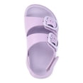 thumbnail image 5 of Wonder Nation Toddler Girls Two Buckle Jelly Sandals, 5 of 6