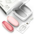 thumbnail image 6 of Hand Warmers Rechargeable 2 Pack, 14000mAh Electric Hand Warmers with Charging Case, Quick Charge Portable Heater,Gifts for Christmas, Winter, Outdoor, Camping, Hunting Accessories, Pink, 6 of 13