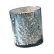 thumbnail image 2 of 2 Candelabros Románticos Portavasos Luz de Té Vela Votiva Decoración Estatuilla de Mesa Azul y verde, 2 of 9