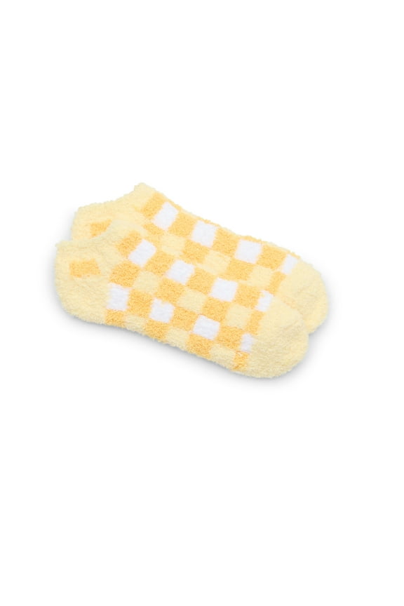 Juniors Low Cut Cozy Socks, 1-Pack, Size 4-10