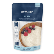 Keto and Co Hot Breakfast Plain Flavor-(One Bag)