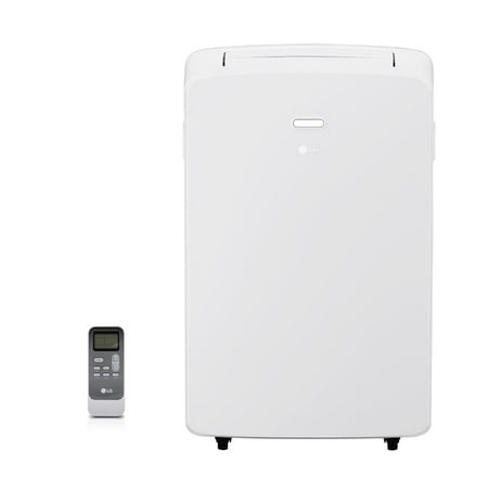 Air Conditioning Liquid - LG 10,000 BTU Portable Air Conditioner 115V, With Remote, Window Kit, Factory-Reconditioned