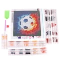 thumbnail image 2 of Decoración Del Hogar Patrón De Fútbol Herramientas De Pintura De Diamantes Diy Diamante Painting, Kit De Pintura De Diamantes, Por Regalo De Decoración Del Hogar Sala, 2 of 7