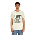 thumbnail image 5 of Live Every Moment Bella+Canva Unisex Jersey Short Sleeve Tee, 5 of 10