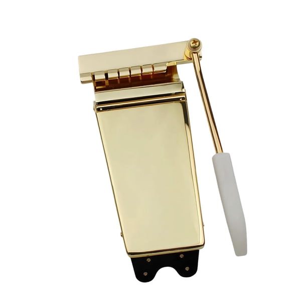 Cordal Trémolo Puente Latón Sistema Vibrato Guitarra Eléctrica Calibre Multi Alivio dorado