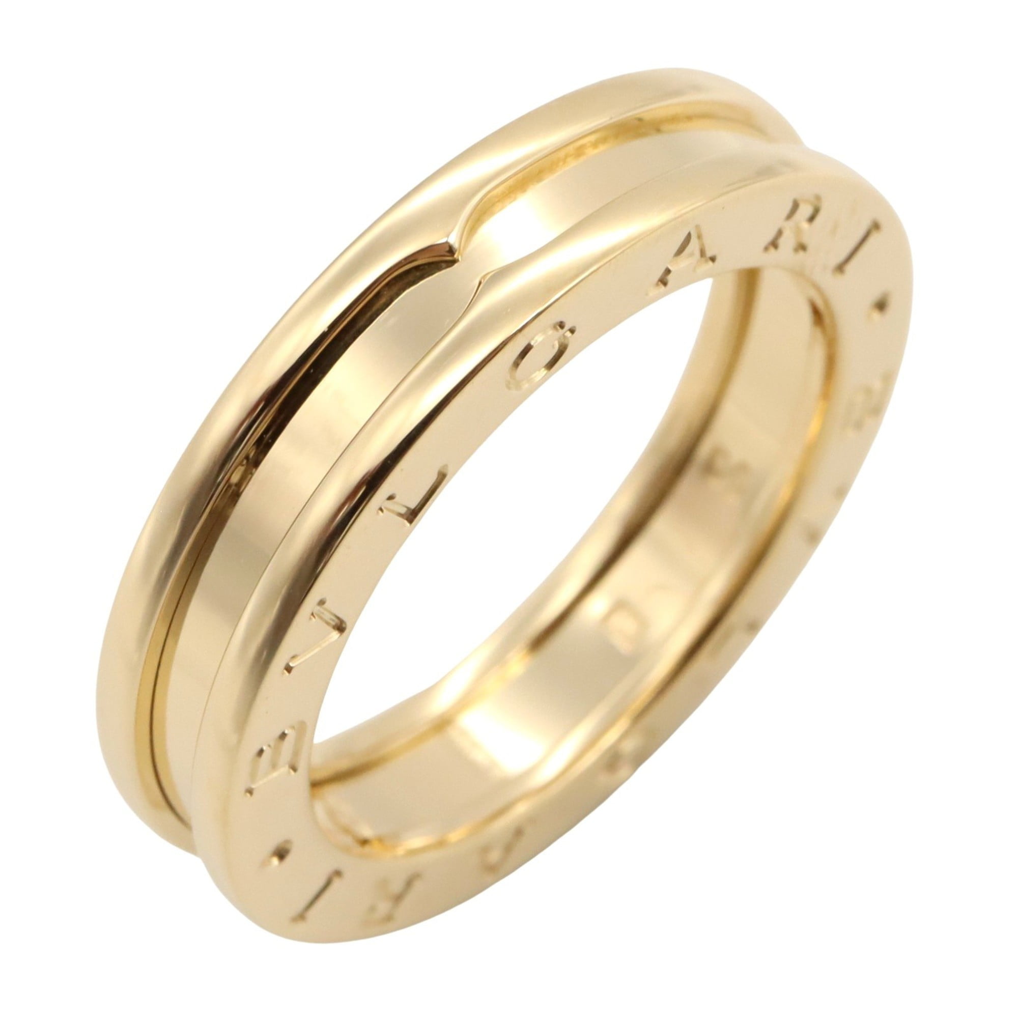 Pre-Owned BVLGARI B-zero1 Ring, Single Band, 18K Yellow Gold, for Men and Women,... (Good)