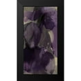 thumbnail image 2 of Jett, Kristina 9x14 Black Modern Framed Museum Art Print Titled - Cascade Amethyst Triptych I, 2 of 5