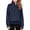 A-Navy, variant on Teen Girls Half Zip Sweatshirts Quarter Zip Pullover Top Trendy Casual Fall Winter Outfits for Sport School, Pink