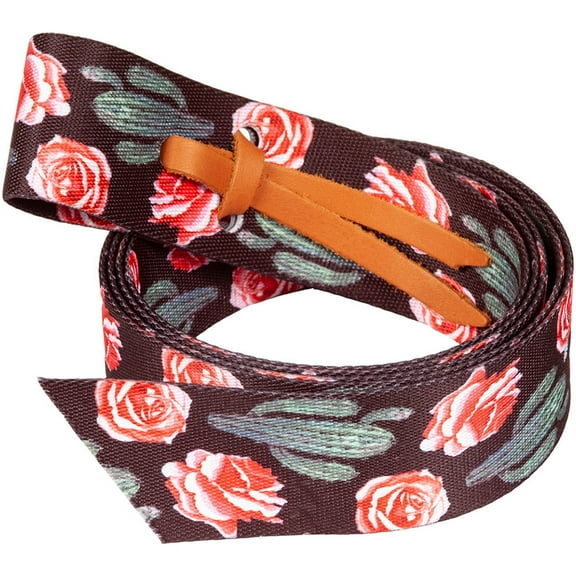 Mustang Cactus Rose Nylon 6 foot Tie Strap