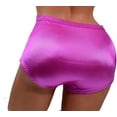thumbnail image 4 of 6 Pieces Plus Zie Women Tummy Slimmer Briefs High Waist Satin Bikini Panty 2XL - 4XL (XL X-Large), 4 of 5
