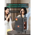 thumbnail image 4 of Deyes-Q9Professional Karaoke Party Speaker Pull Rod Shock Large Body 8-inch High-power Multi-functional Portable Outdoor Speaker, 4 of 14